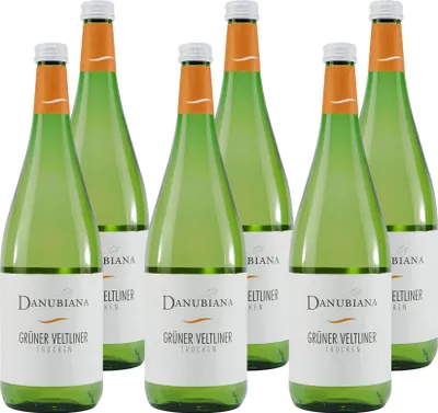 Produktbild von Danubiana Grüner Veltliner -trocken- (6 x 1,0L)