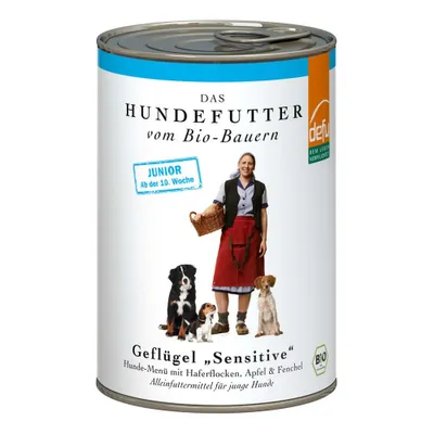 Produktbild von Hund Nassfutter - Junior Geflügel Sensitive 400g