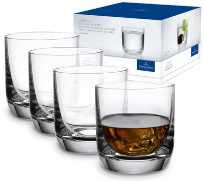 Produktbild von Villeroy & Boch - La Divina Schnapsglas Set 4-teilig 40 ml Klar, Spülmaschinenfe