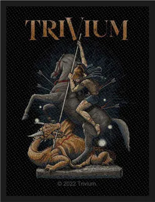 Obrázok produktu pre Trivium In The Court Of The Dragon Nášivka 100 x 50 mm