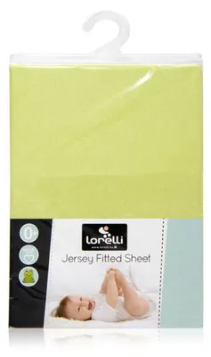 Immagine prodotto di Lenzuolo elasticizzato in jersey per culla Lorelli, 120 x 60 cm, adatto per culle, lavabile