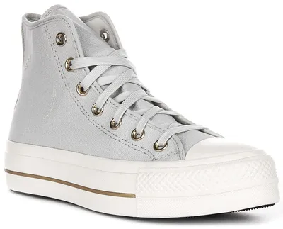 Produktbild von Converse All Star Lift Hi A08237C in Hellgrau – 4 UK - 36.5 EU - 6 US / Light Grey