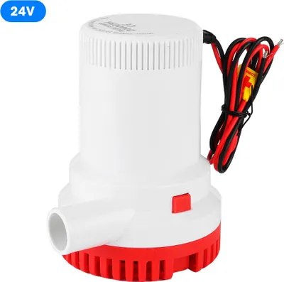 Image de 2000GPH DC Pompe à cale immergée Accessoires pour bateaux de plaisance SFBP1-G2000-0124V