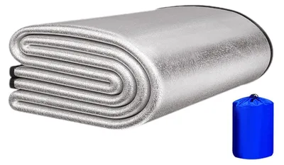 Image de Tapis de sol pour camping avec isolation thermique