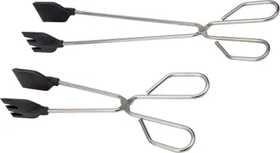 Productafbeelding van Keukenpincet Sauvic, siliconen en roestvrij staal (30 cm)