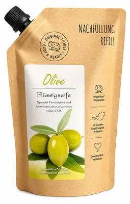 Produktbild von Flüssigseife im Nachfüll-Beutel Duft Olive