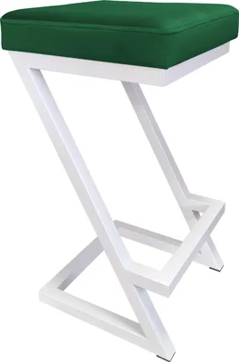 Obrázek produktu pro Barová židle ZETA LOFT METAL, bílá podnož MG25
