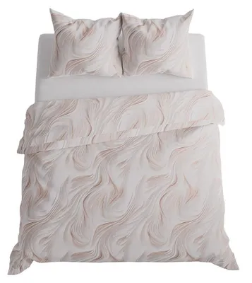Produktbild von Bettwäsche, Baumwollsatin-Bettwäsche, hohe Qualität 200x220 Calm Beige
