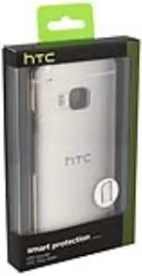 Produktbild von HTC Hardshell Cover HC C1153 für HTC One M9, clear onyx schwarz