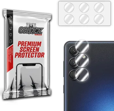 Produktbild von Glas für die GrizzGlass HybridGlass Kamera für Samsung Galaxy M55