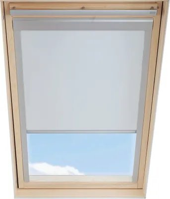 Produktbild von ITZALA Verdunkelungsrollo kompatibel mit VELUX Dachfenster UK04, Weiss