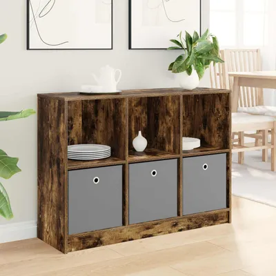 Produktbild von vidaXL Sideboard Räuchereiche 102 x 32 x 73,5 cm