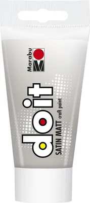 Image de Marabu 12760002082 Peinture acrylique Marabu DO IT Craft Paint, 75 ml, argenté