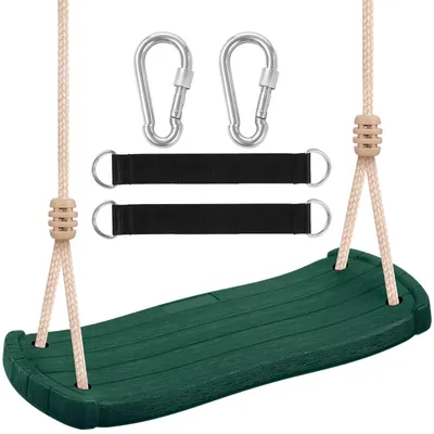 Immagine prodotto di Altalena per bambini, adatta sia per interni che per esterni, colore verde