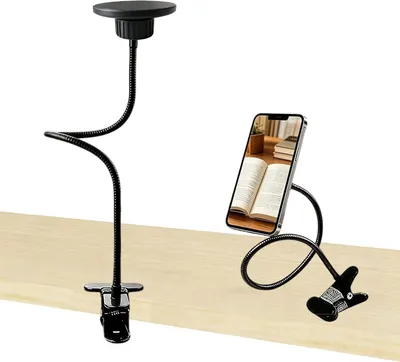 Produktbild von Magnetische Smartphone-Halterung, Zwanenhals, 360° drehbar, für die Küche