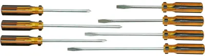 Productafbeelding van Schroevendraaierset met platte en kruiskop (PH+) bits, 7-delig