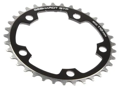 Produktbild von Gebhardt Kettenblatt, 39 Zähne, 110 mm, 5 Arme, schwarz