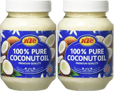 Obrázek produktu pro KTC Pure Coconutoil čistý kokosový olej prémiové kvality 500ml 2-pack
