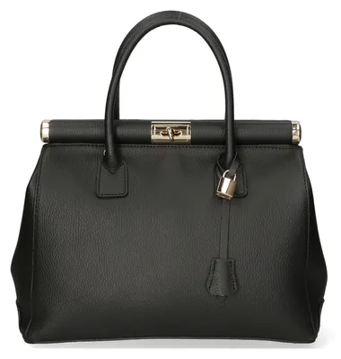 Produktbild von Aleria Handtasche Damen Echtleder Weiß Italy Bianco UNICA 35x26x16 cm