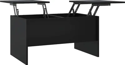 Obrázek produktu pro vidaXL Konferenční stolek černý 80x50x42,5 cm Materiál dřevo