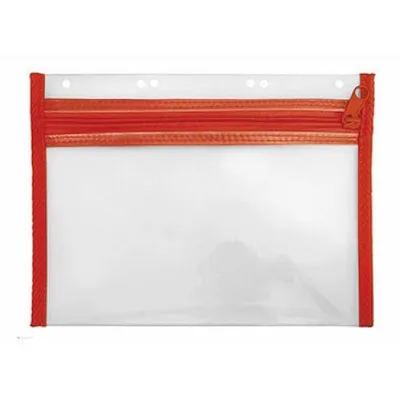 Produktbild von Veloflex Reißverschlusstasche VELOBAG XXS 4350020 DIN A5 rot