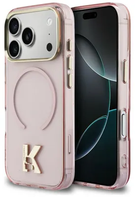 Zdjęcie produktu dla Etui Karl Lagerfeld Iml K Head Logo      Magsafe Do Iphone 17 Pro Max Różowy