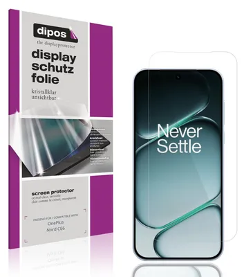 Produktbild von 4x Schutzfolie für OnePlus Nord CE6 klar Displayschutzfolie Folie Display Schutz dipos