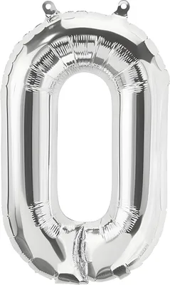 Immagine prodotto di Palloncino in foil lettera O, argento, ca. 100 cm