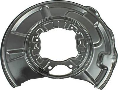 Imagen del producto de Disco de freno trasero izquierdo, fabricado en acero, marca METZGER, compatible con, entre otros, vehículos Mercedes-Benz Clase E