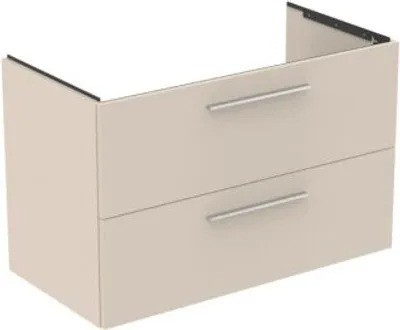 Imagen del producto de Mueble bajo lavabo Ideal Standard i.life B, 100 cm, con 2 cajones, diseño asimétrico, lado derecho