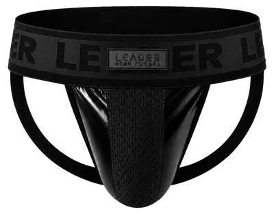 Imagen del producto de LEADER - Ropa Interior Hombre - FETISH Brut Jockstrap Black - 1x Tamaño XL