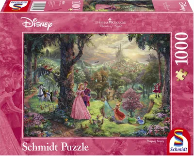 Image de Thomas Kinkade : La Belle au bois dormant de Disney (édition 2021) - 1000 pièces