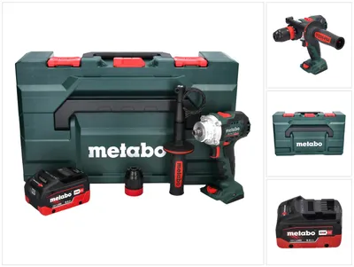 Obrázek produktu pro Metabo BS 18 LTX BL Q I Akumulátorový vrtací šroubovák 18 V 130 Nm bez kartáčů + 1x akumulátor 8,0 Ah + metaBOX - bez nabíječky