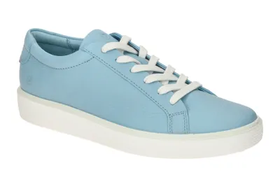 Produktbild von Ecco SOFT 60 LADIES Damenschuhe - sportliche Schnür- Halbschuhe blau NEU