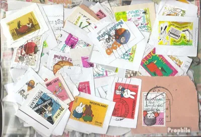 Produktbild von Briefmarken Niederlande 25 Gramm Kiloware gestempelt