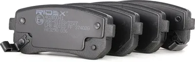 Produktbild von RIDEX Bremsbeläge Satz Hinten für HYUNDAI Tucson (TL, TLE) 402B0041