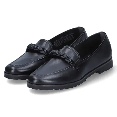 Produktbild von Tamaris Damen Slipper/ Loafer Schwarz GlattlederGröße:39