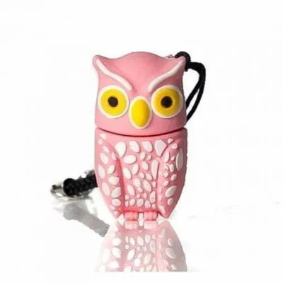 Obrázek produktu pro Pendrive 32GB Tech One Tech Búho Plumi Pink USB 2.0