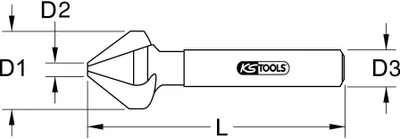 Obrázek produktu pro KS Tools 336.0061 vrták Odhrotovací vrták 1 ks