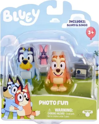 Obrázek produktu pro BLUEY Photo fun, Foto zábava - set figurek a příslušenství