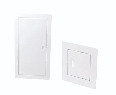 Immagine prodotto di Porta di ispezione Sportello di ispezione Cartongesso Metallo Porta di manutenzione Bianco Chiusura a scatto 20x25 cm