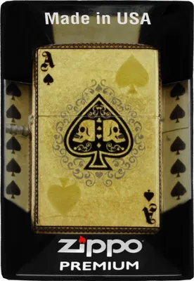 Produktbild von Feuerzeug ZIPPO ACE OF SPADES 60007299