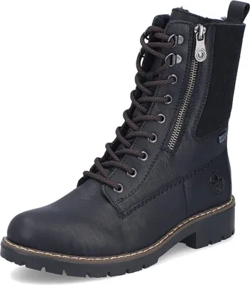 Produktbild von Rieker Damen-Schnürstiefelette gefüttert Schwarz, Farbe:schwarz, EU Größe:41