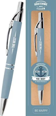 Produktbild von Geschenk-Kugelschreiber für Männer – The Best – Be-Happy Gifts