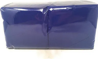 Produktbild von Duni Servietten dunkelblau 33x33cm 1lagig 500 Stück