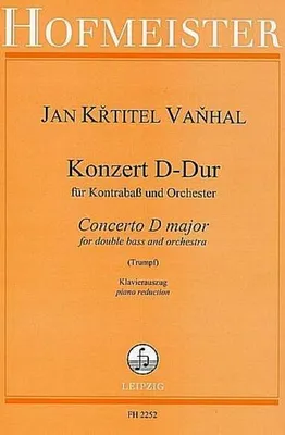 Produktbild von Konzert D-Dur für Kontrabass und Orchester