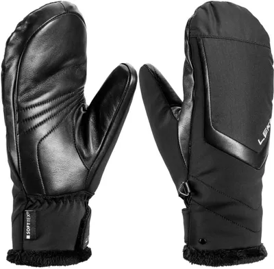 Produktbild von Leki Alpino Stella Fausthandschuhe Schwarz 6.5 Frau Schwarz 6.5