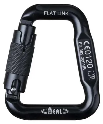 Immagine prodotto di Gancio a S Karabiner Beal Flat, colore nero, taglia unica