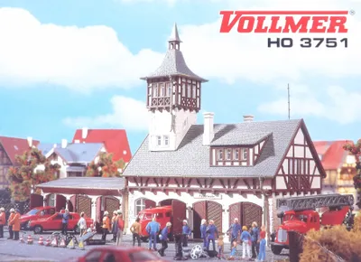 Produktbild von Vollmer 3751 Dorffeuerwehr Spur H0 in