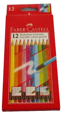 Produktbild von Farbstifte 12er radierbar Faber